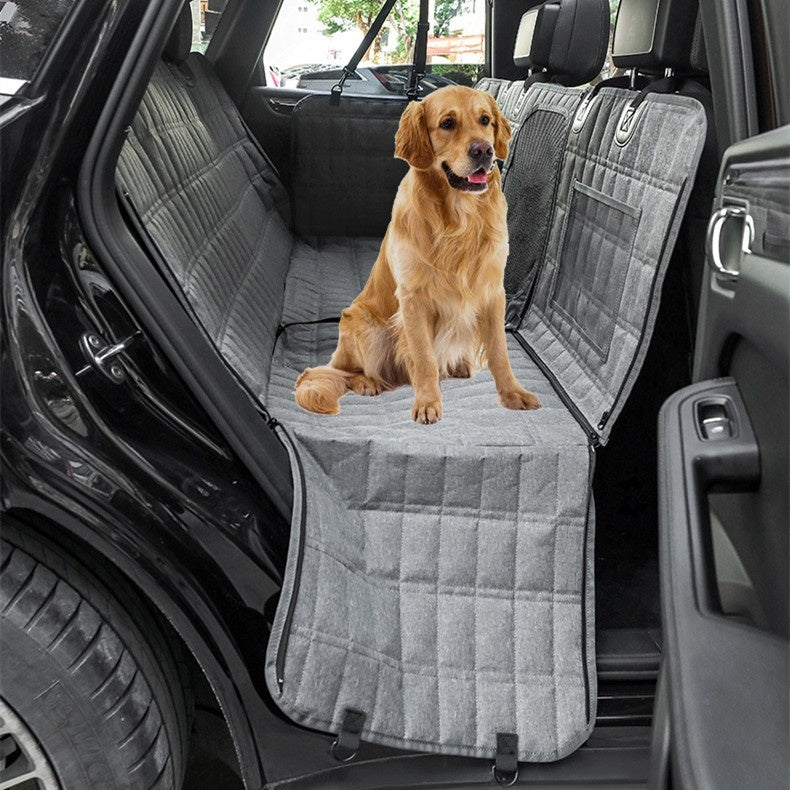 Pet Car Travel Rear Seat Cushion & Dog Travel Toilet