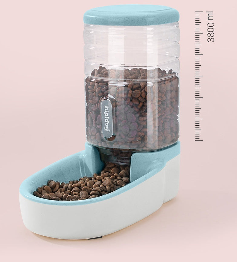 Automatic Pet Feeder with Microphone & Drinking Fountain