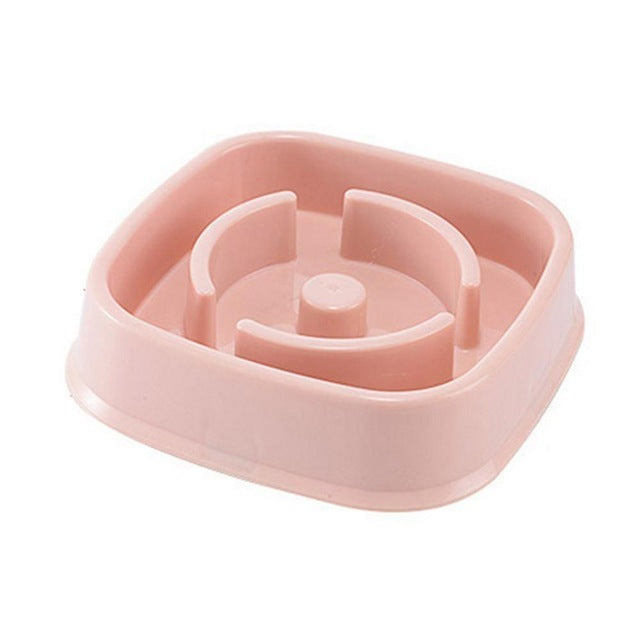 Plastic Slow Feeder Bowl