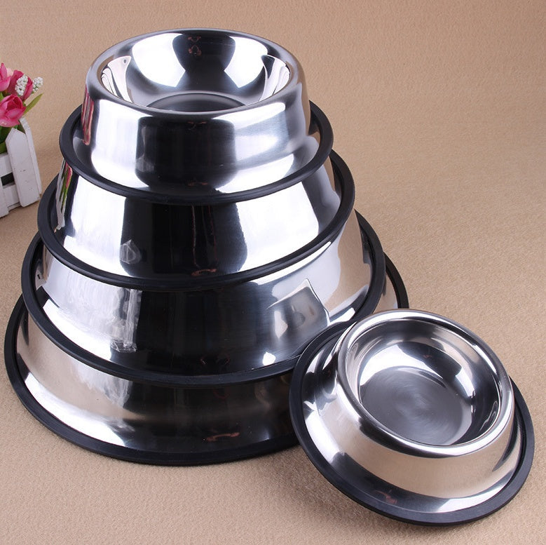 Classic Stainless Steel Pet Bowls