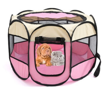 Folding Octagonal Pet Playpen