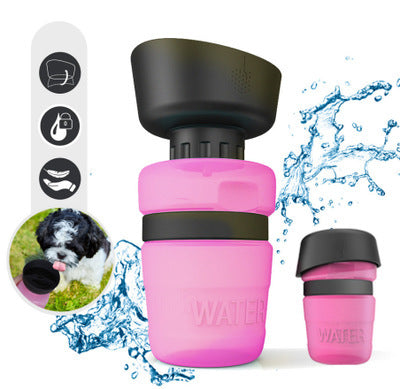 Foldable Outdoor Dog Water Bottle