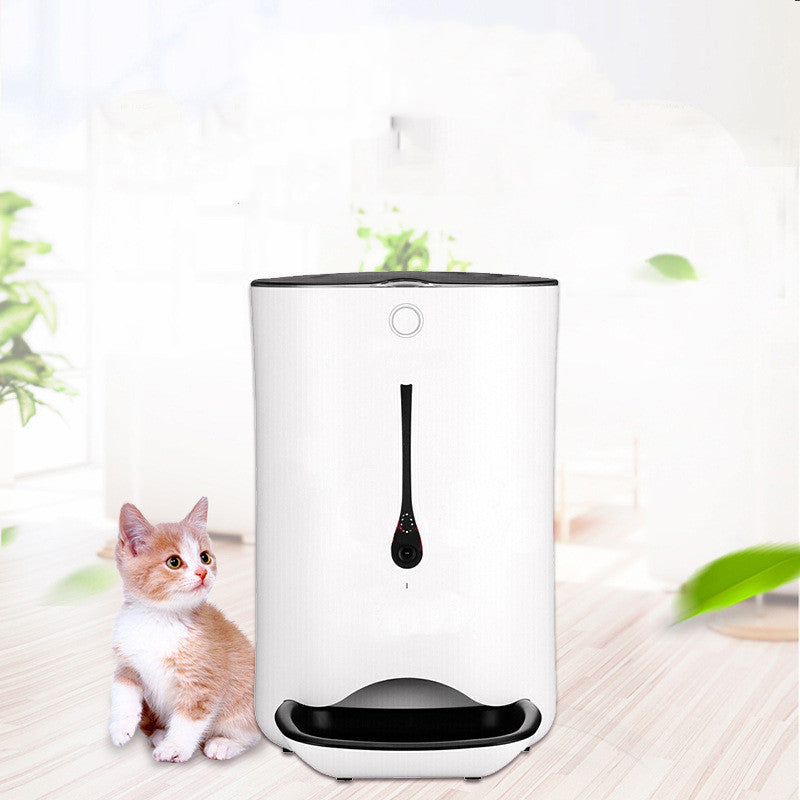 Automatic Timed Pet Feeder with Camera