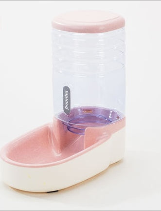 Automatic Pet Feeder with Microphone & Drinking Fountain