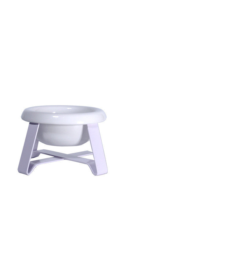 Creative Anti-Slip Bowl with Iron Stand