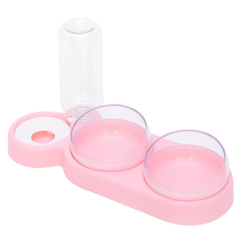 Automatic Pet Feeder with Water Fountain
