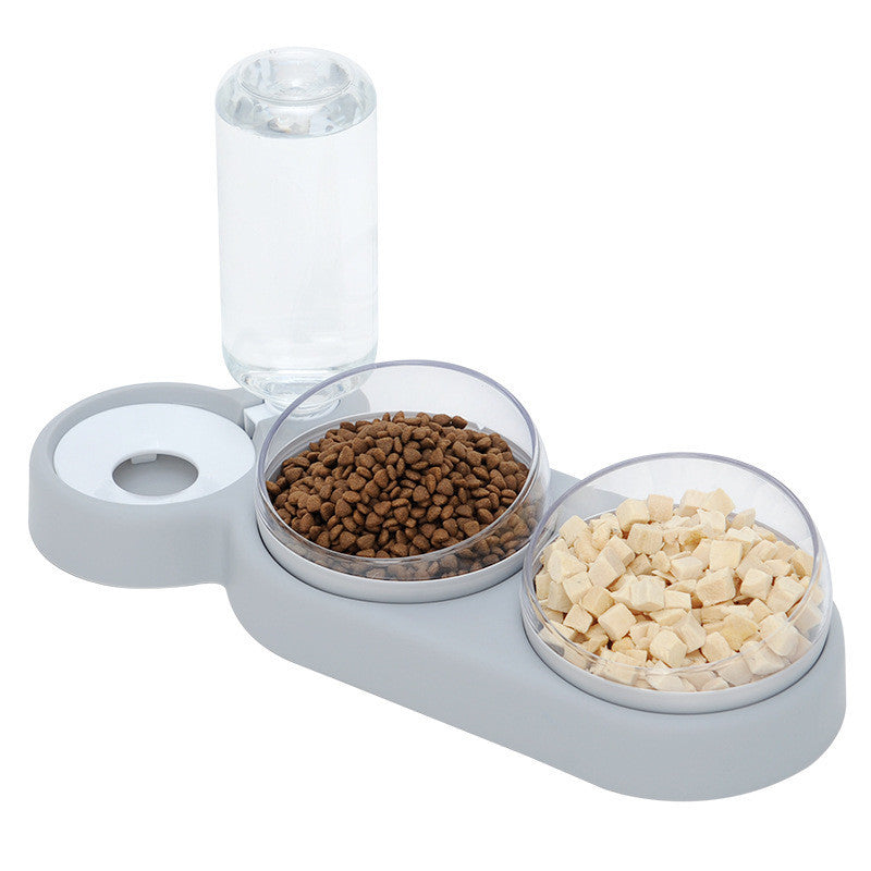 Automatic Pet Feeder with Water Fountain