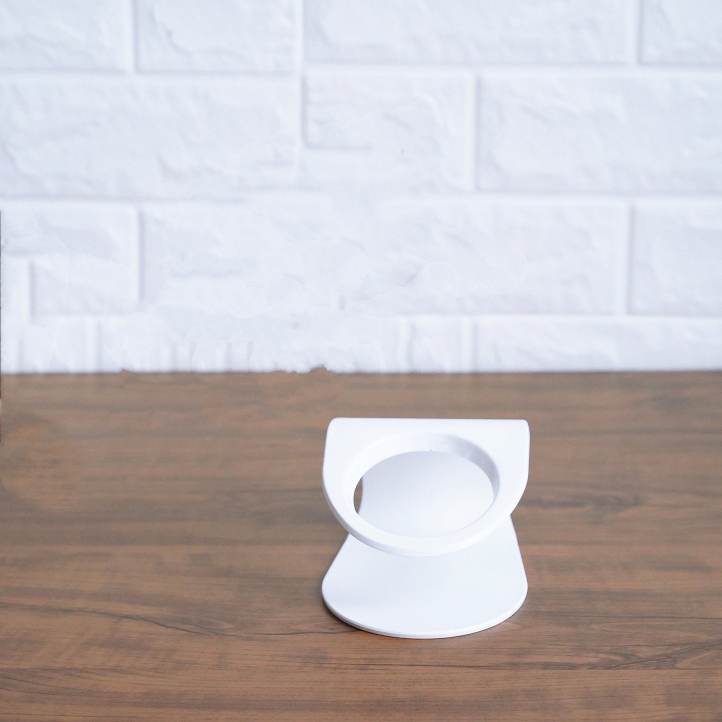 Inclined Transparent Cat Ear Pet Food Bowl