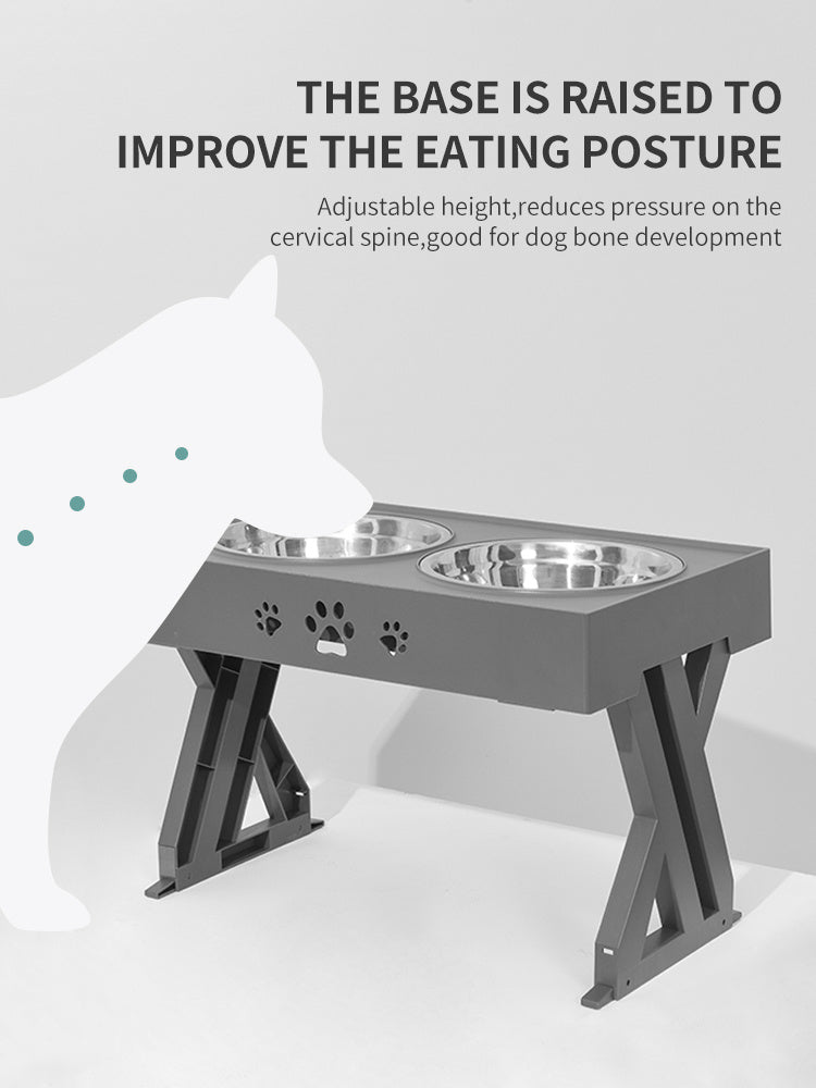 Stainless Steel Folding Pet Bowl