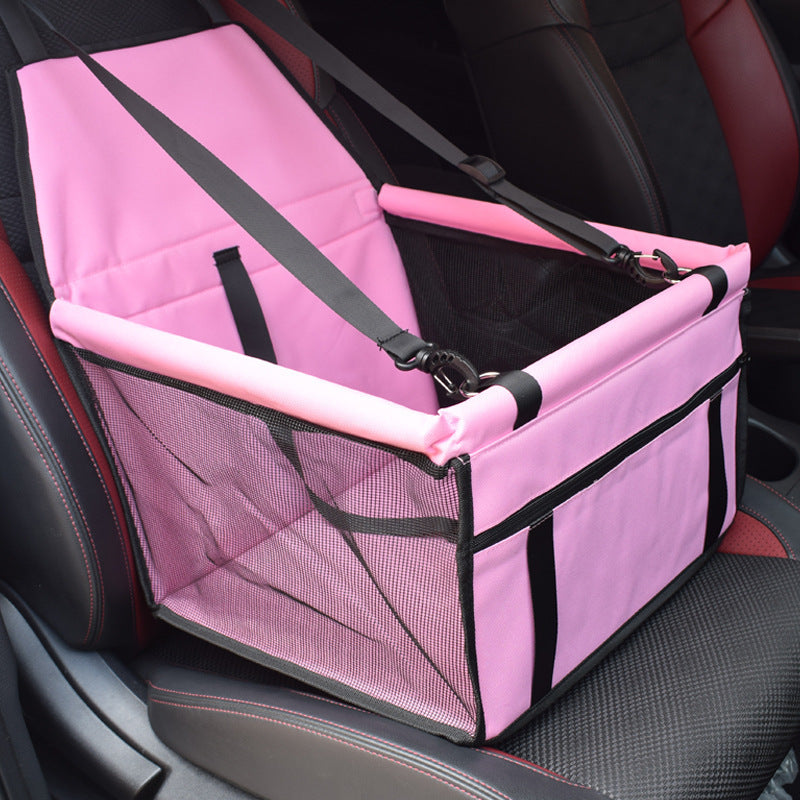 Double-Layer Mesh Thickened Pet Car Mat