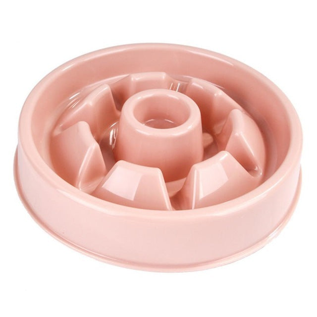 Plastic Slow Feeder Bowl