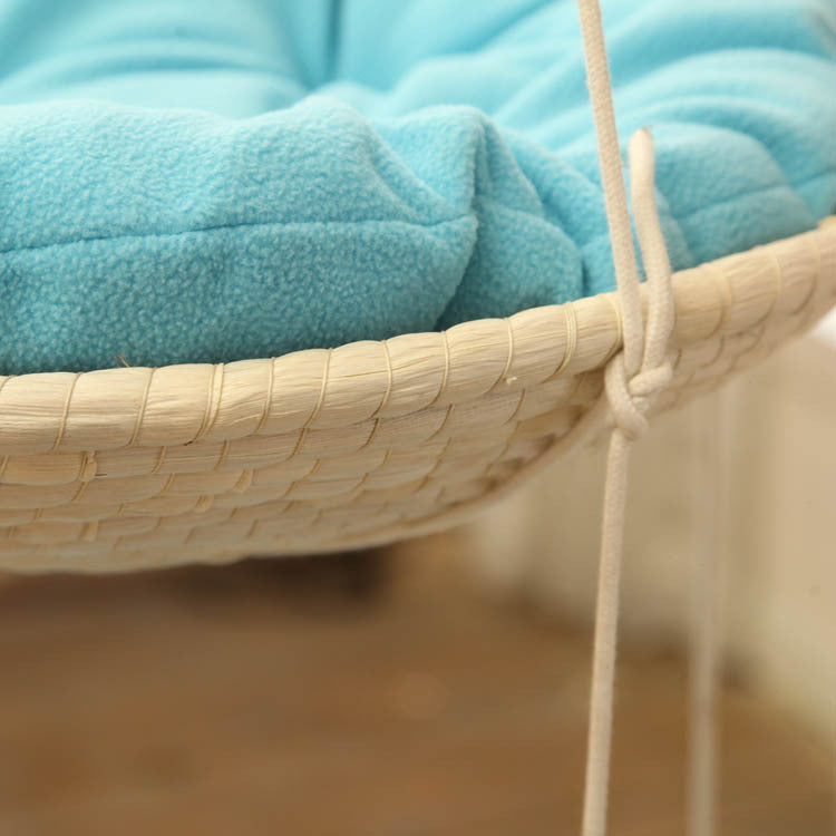 Straw Cat Hammock Climbing Frame Nest