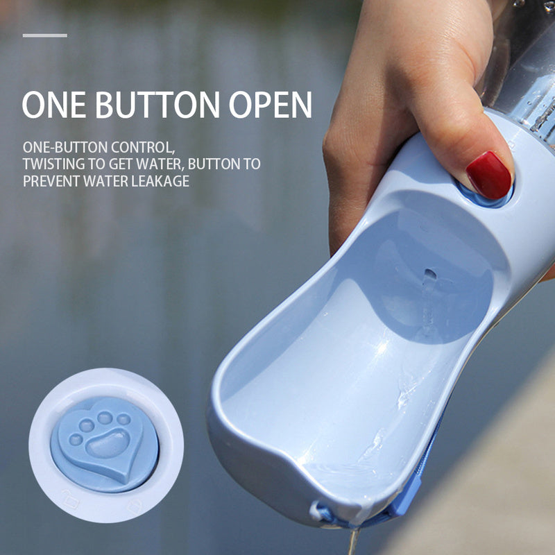 Portable Pet Water & Feeder Bottle