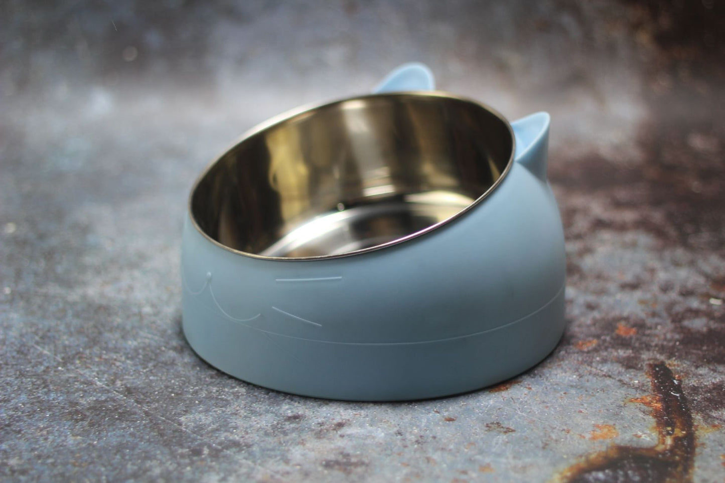 Oblique Mouth Cat Bowl