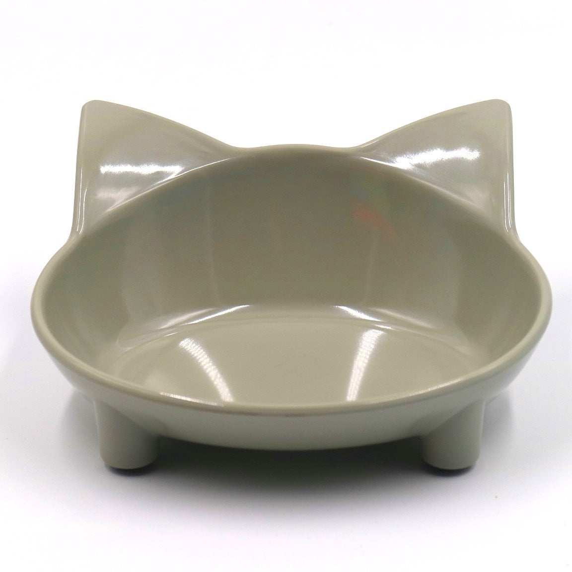 Non-Slip Colored Melamine Cat Bowl