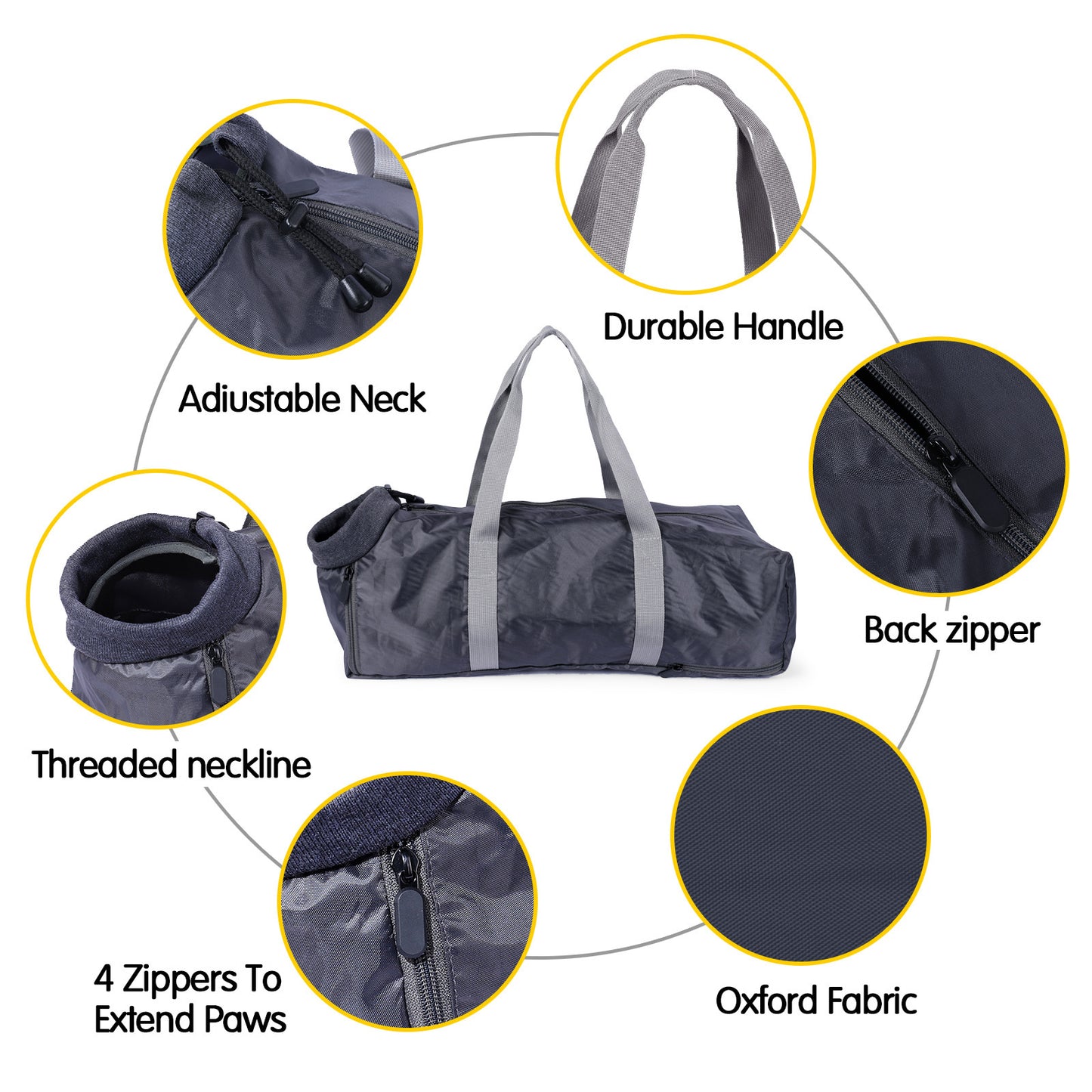 Double-Lined Cat Travel Bag