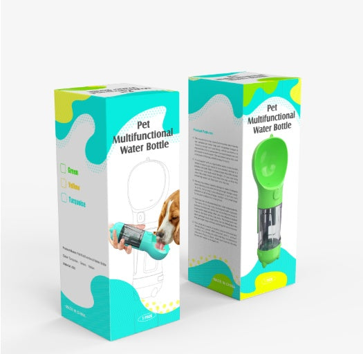Multi-Functional Pet Water Bottle
