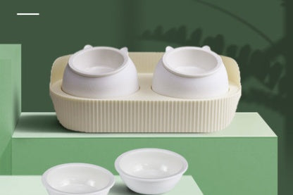 Ceramic Cat Food Bowl