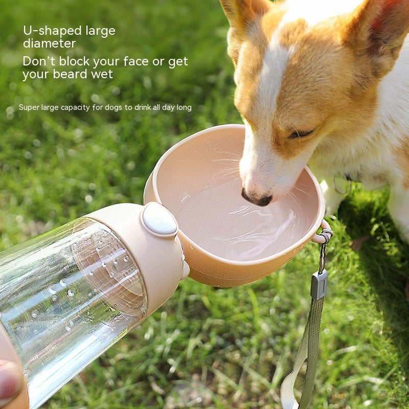 Portable Dog Food & Water Bottle