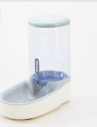Automatic Pet Feeder with Microphone & Drinking Fountain