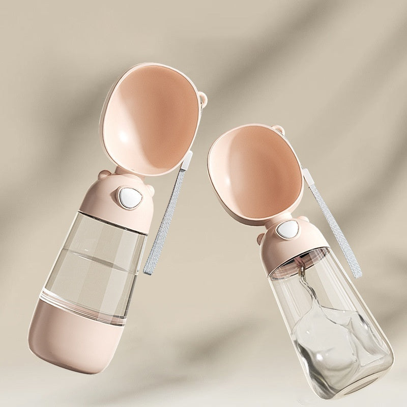 Portable Dog Food & Water Bottle