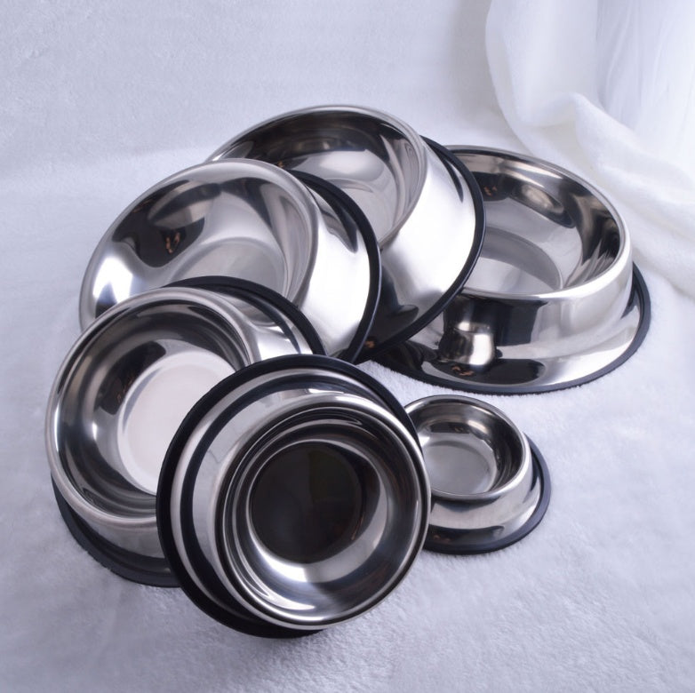 Classic Stainless Steel Pet Bowls