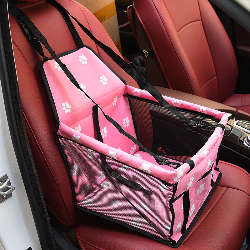Double-Layer Mesh Thickened Pet Car Mat