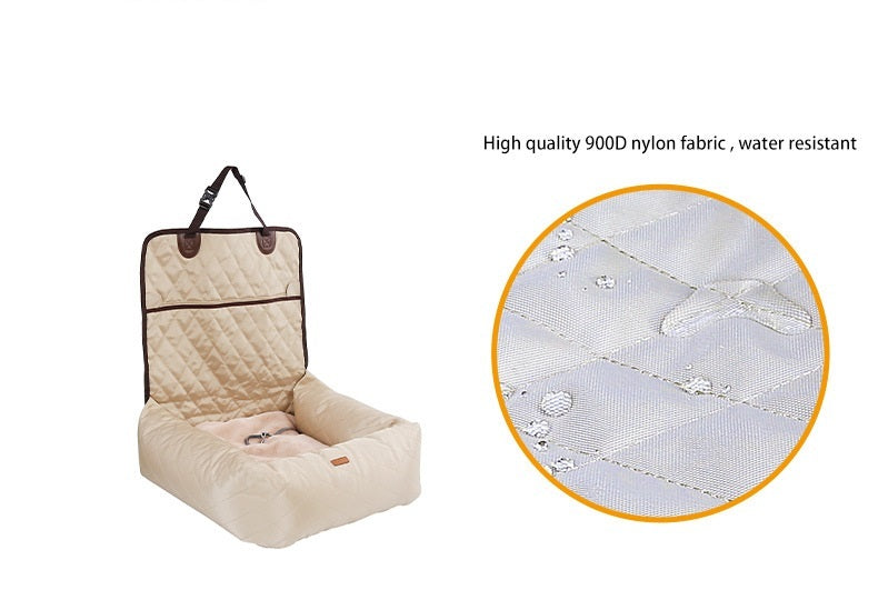 Folding Dog Carrier & Car Seat Pad