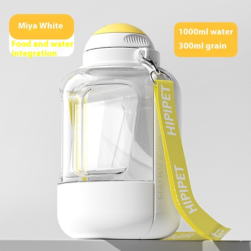 Portable Pet Water and Food Dispenser
