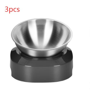 Double Stainless Steel Pet Bowl