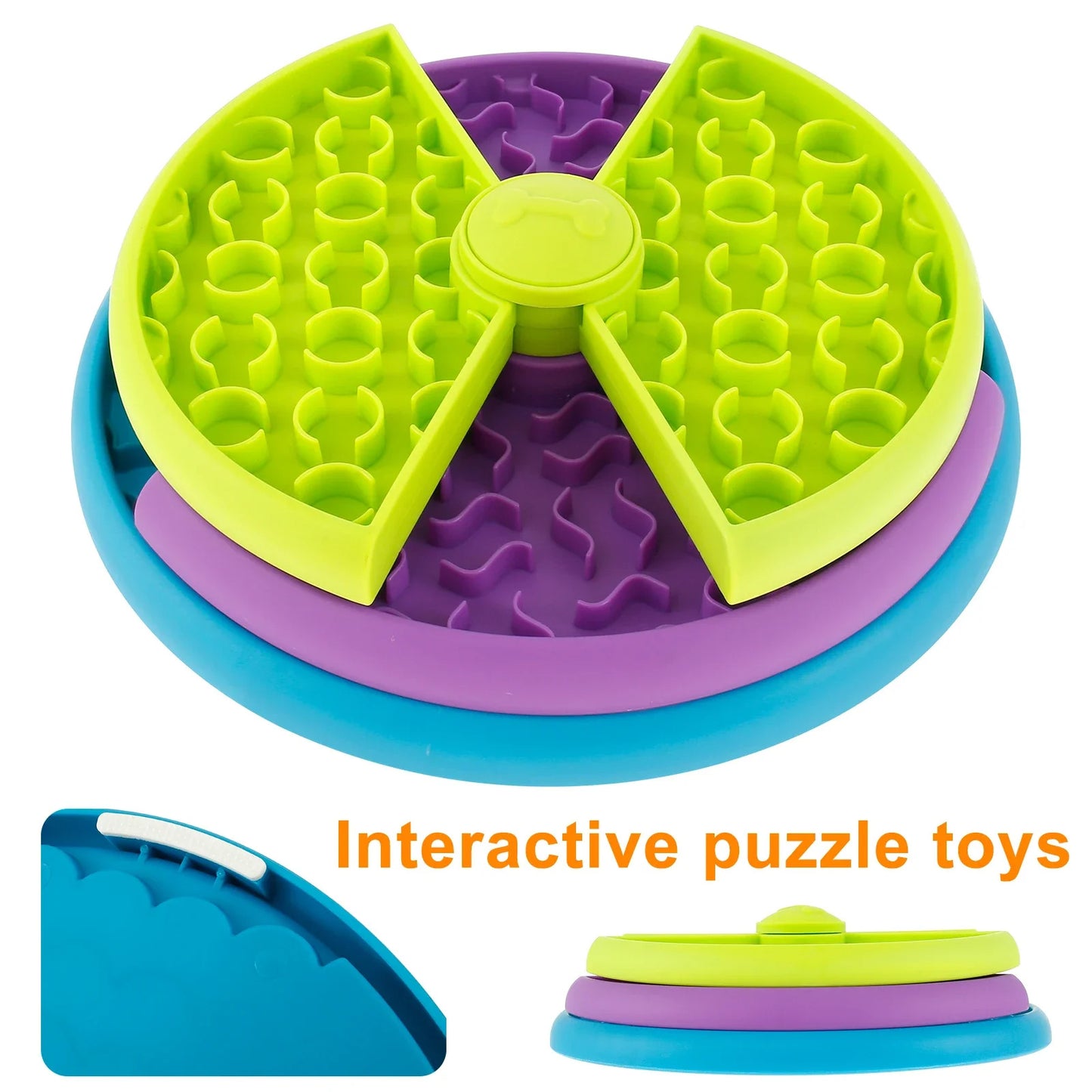 Anti-Choking Slow Feeder Bowl