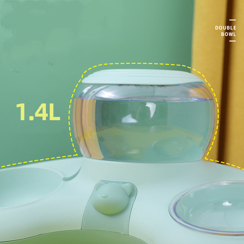 Crescent Automatic Water and Food Dispenser