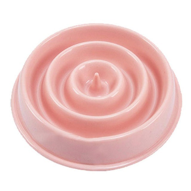 Plastic Slow Feeder Bowl