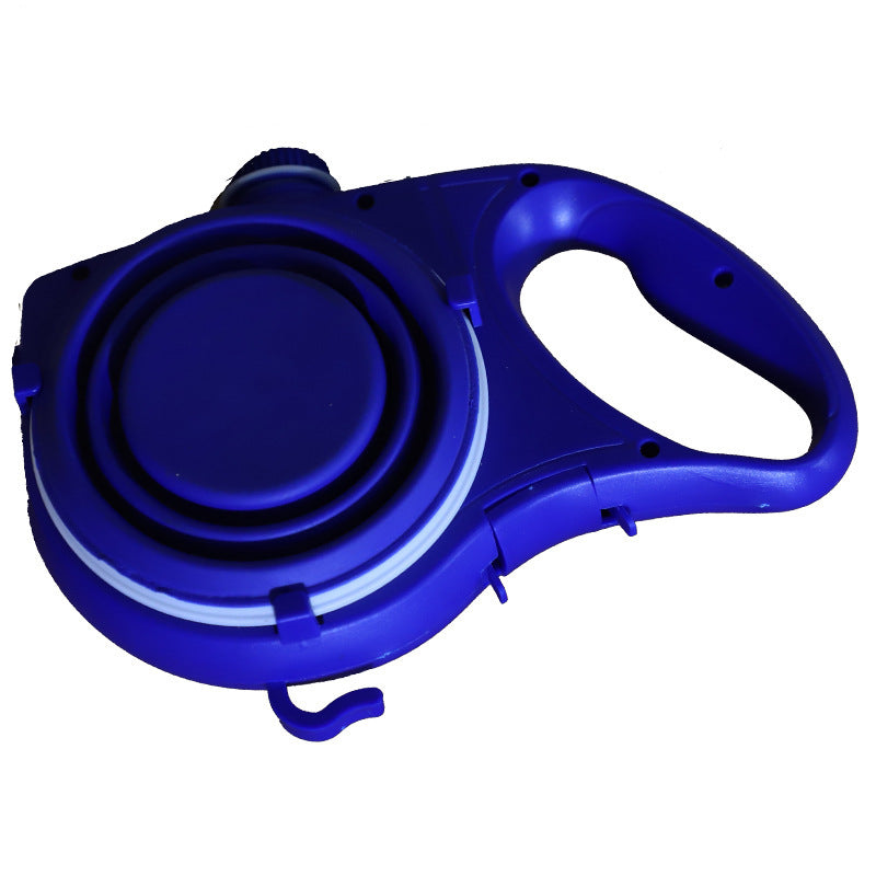 3-in-1 Pet Water Bottle with Cup & Leash