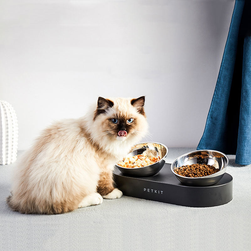 Adjustable Anti-Slip Double Pet Bowls