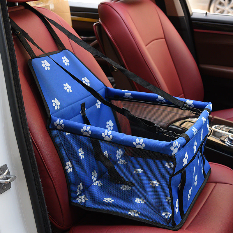 Double-Layer Mesh Thickened Pet Car Mat