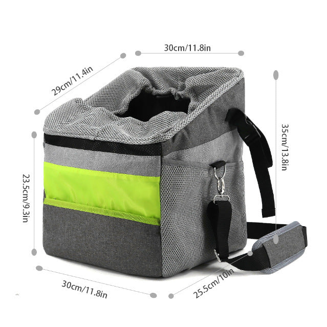 Pet bag bicycle basket