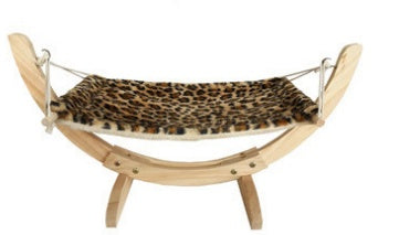 Wooden Cat Hammock Bed