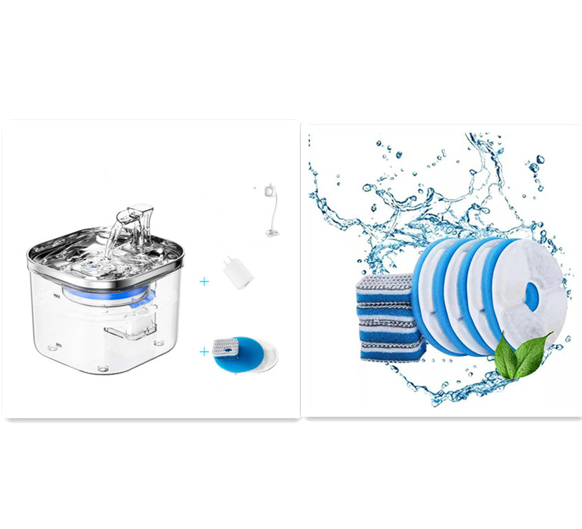 Stainless Steel Automatic Pet Water Fountain