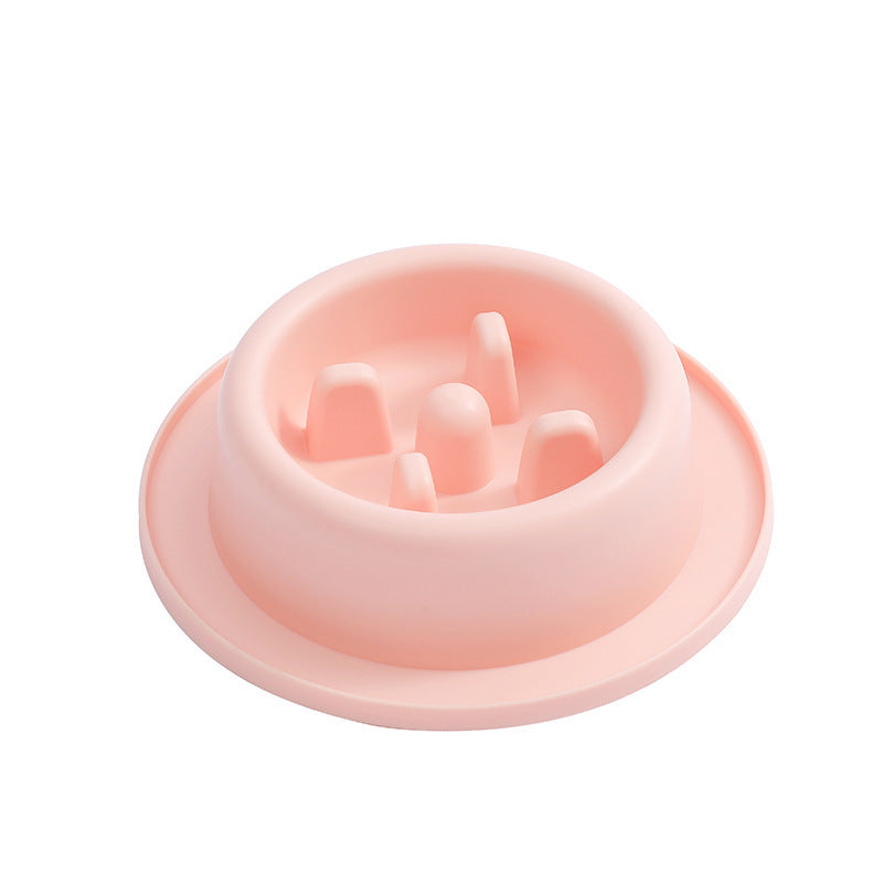Anti-Choking Slow Pet Food Bowl