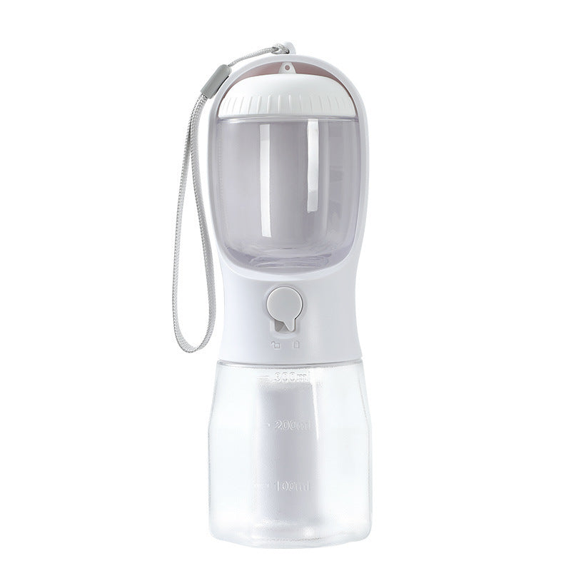 3-in-1 Portable Dog Water & Food Cup with Waste Bag
