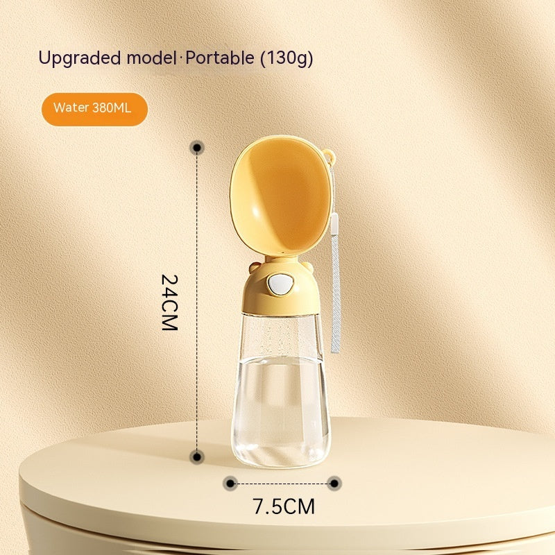 Portable Dog Food & Water Bottle