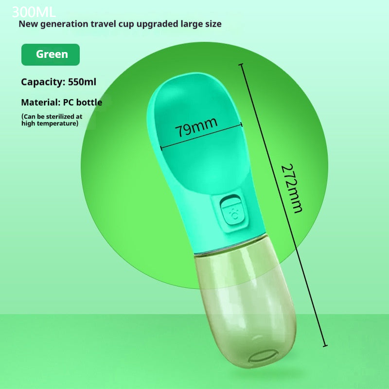 Portable Dog Water & Food Bottle