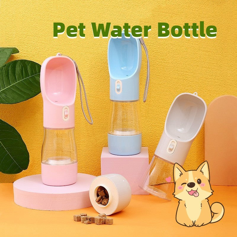 Portable Dog Water & Food Bottle