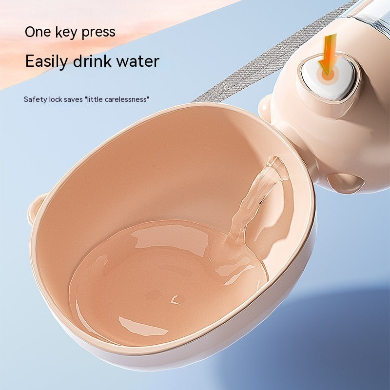 Portable Dog Food & Water Bottle