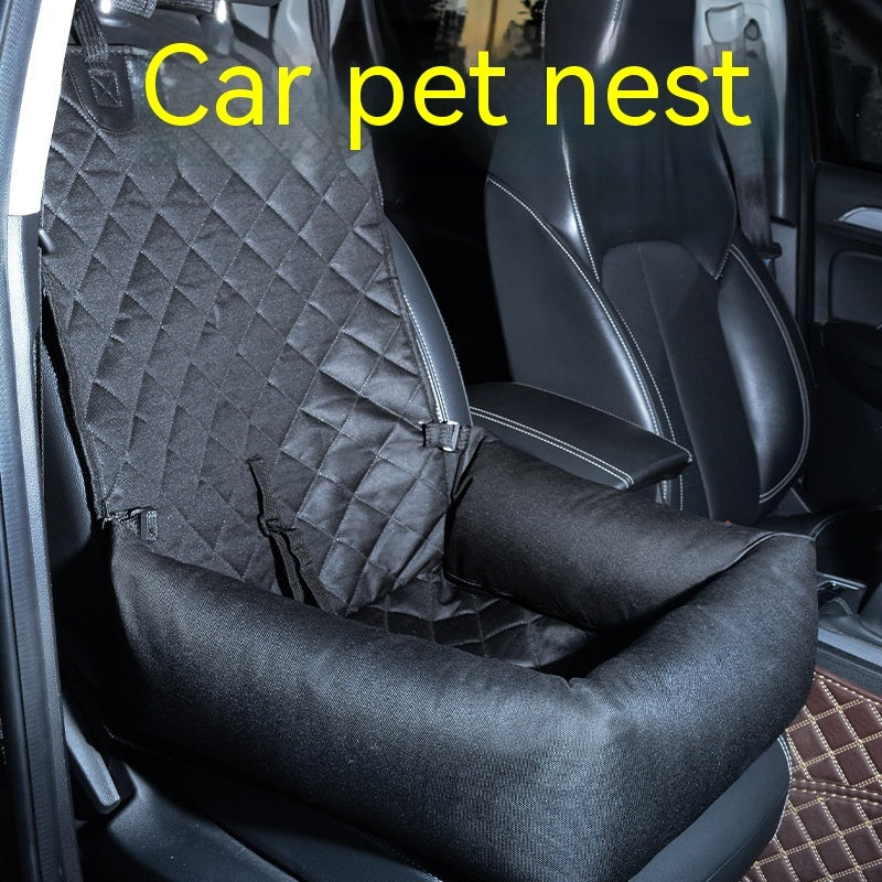 Pet Car Travel Rear Seat Cushion & Dog Travel Toilet