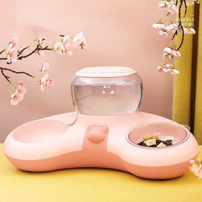 Crescent Automatic Water and Food Dispenser