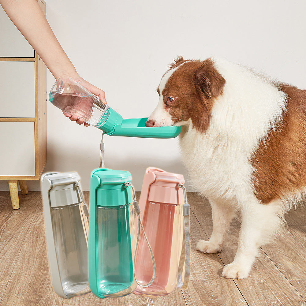 550ml Foldable Portable Dog Water Bottle
