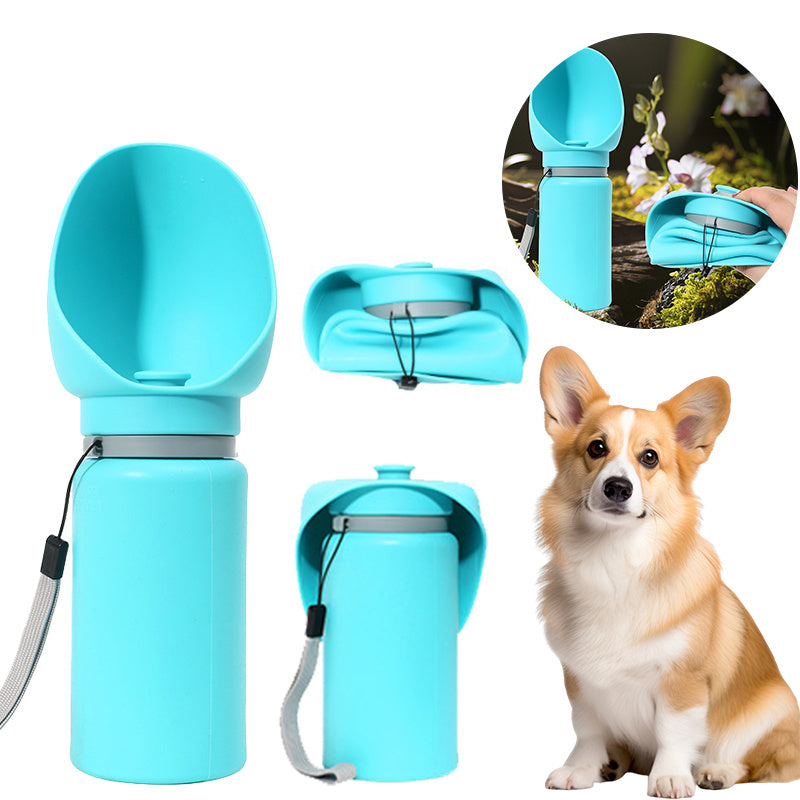 Folding Travel Pet Water Bottle