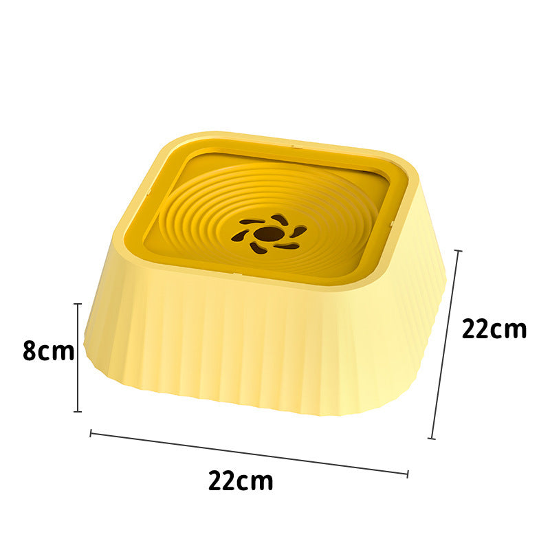 Floating No-Splash Pet Water Bowl
